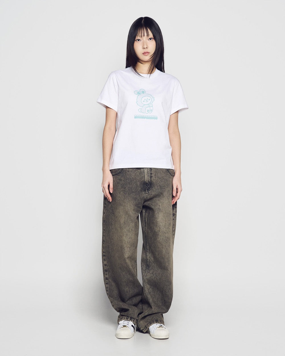 [LINE FRIEND]WOMAN CONY LINE FRIENDS SHORT SLEEVE T-SHIRT