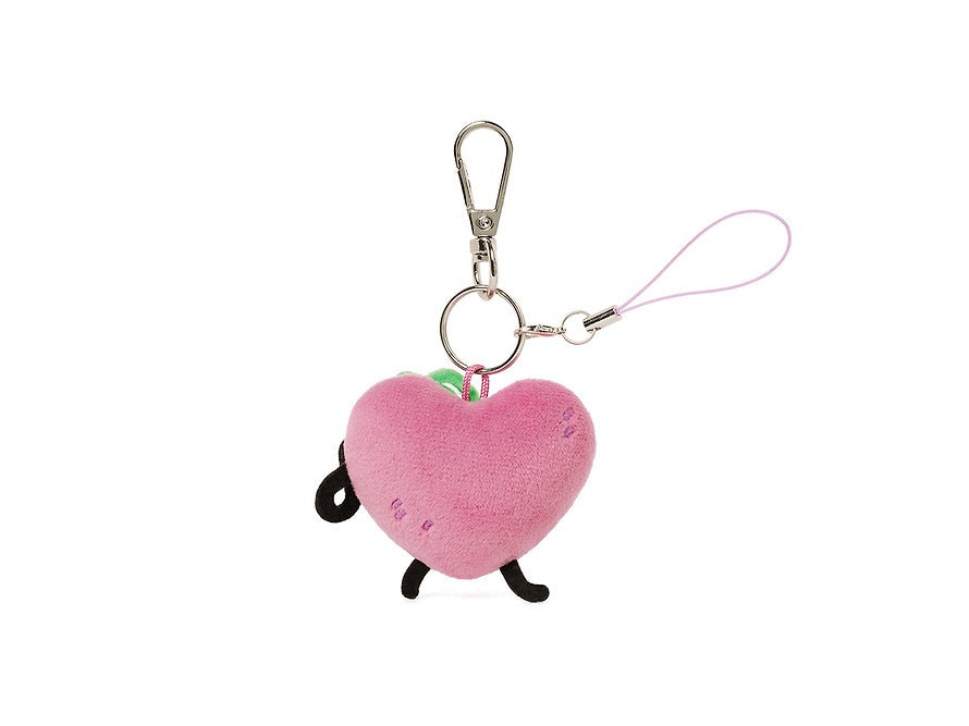 [KAKAO FRIENDS] Chunguma Mini Keyring Doll 3 Types (Smile, Hiccup, Heart)