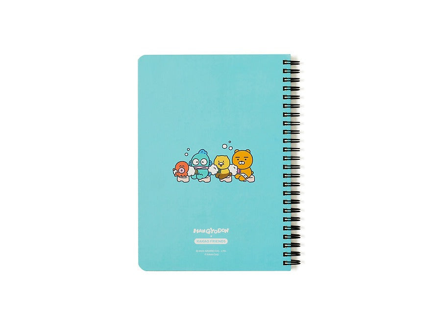[KAKAO FRIENDS] × Hangyodon Notebook (Ryan & Chunsik Ver.)
