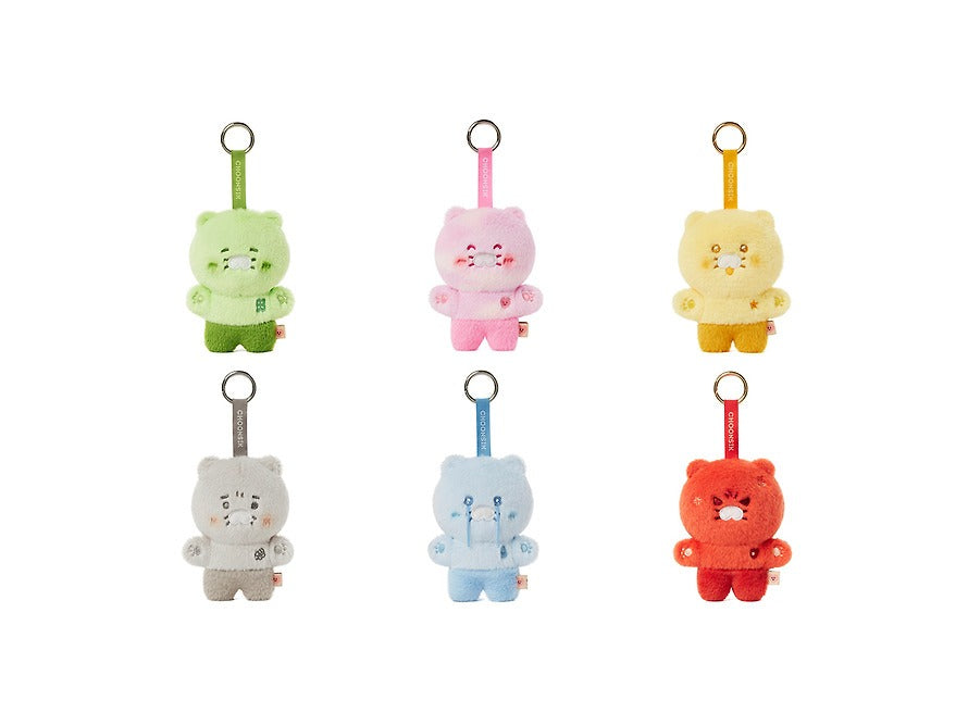 [KAKAO FRIENDS]Gamjeong Choon Emotion Plush Keyring Series (6 Types)