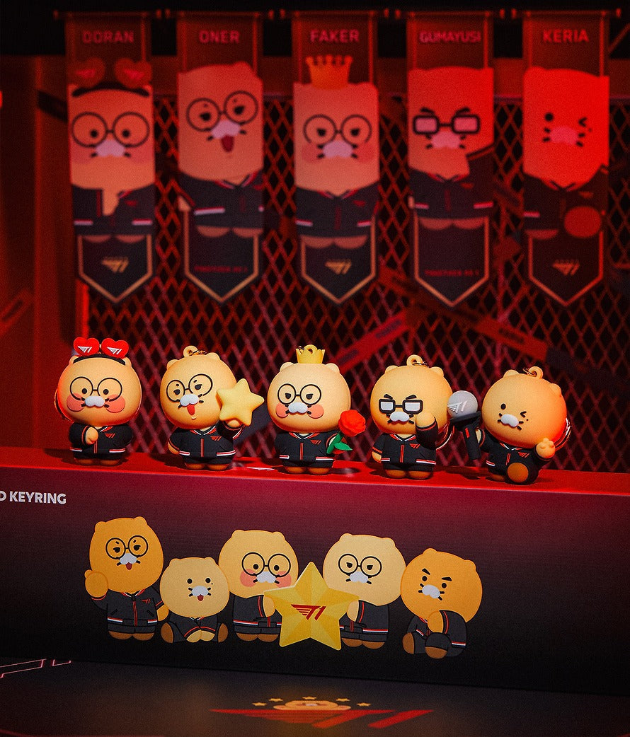 [KAKAO FRIENDS] X T1 LED Keyring Doll SET