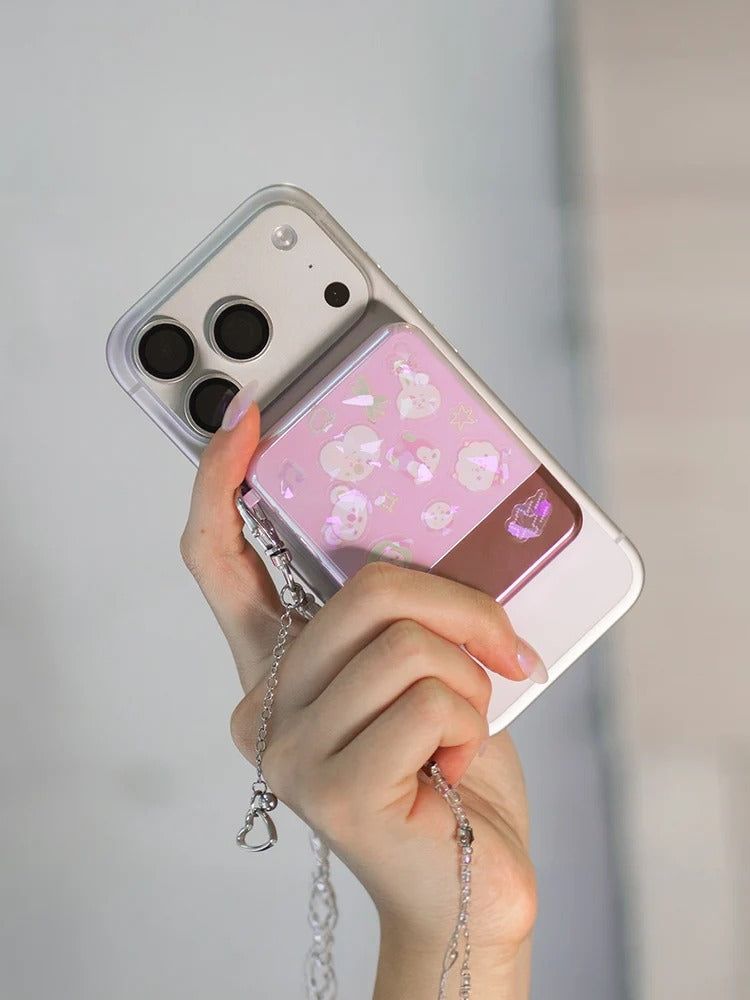 [BTS]BT21 5K Magnetic Power Bank – The Journey Pink