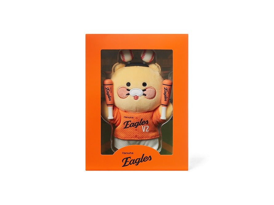 [KAKAO FRIENDS] KBO x Kakao Friends Chunshik Cheerleader Plush Keyring Collection