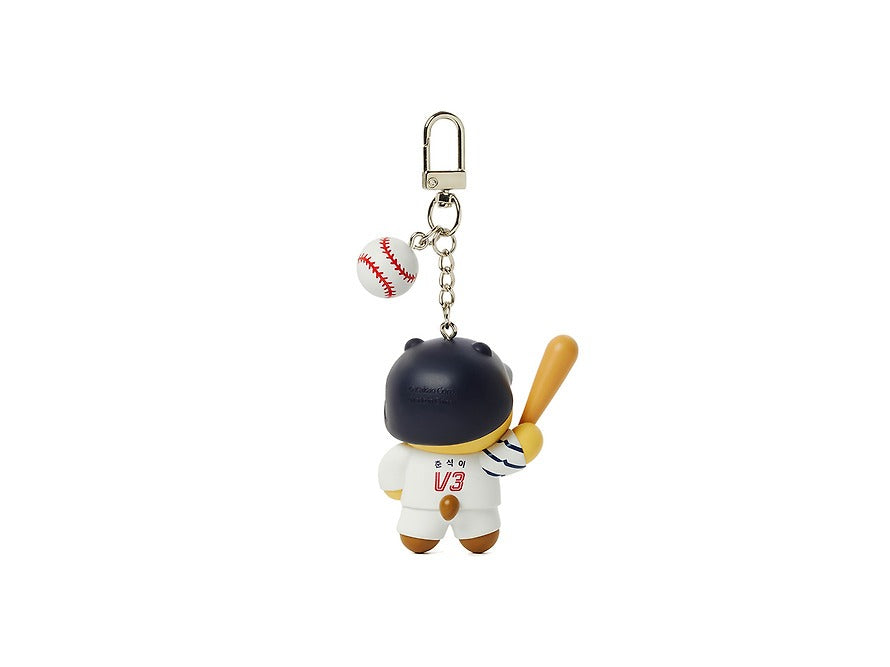 [KAKAO FRIENDS] KBO x Kakao Friends Chunshik Batter Figure Keyring Collection