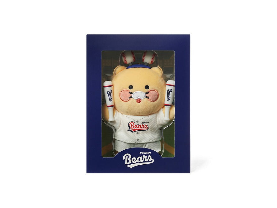 [KAKAO FRIENDS] KBO x Kakao Friends Chunshik Cheerleader Plush Keyring Collection