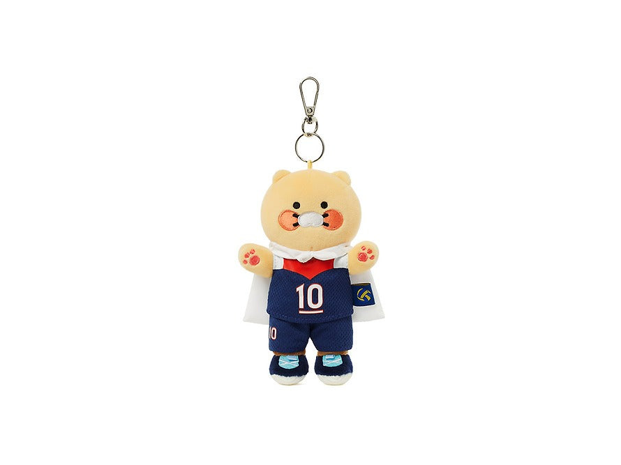 [KAKAO FRIENDS] Kim Yeon-koung X Friends Keyring Plush Chunsik