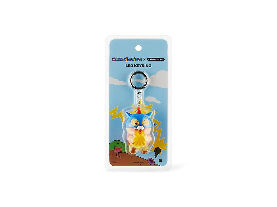 [KAKAO FRIENDS]Crayon Shin-chan x Kakao Friends Action Kamen LED Figure Keyring
