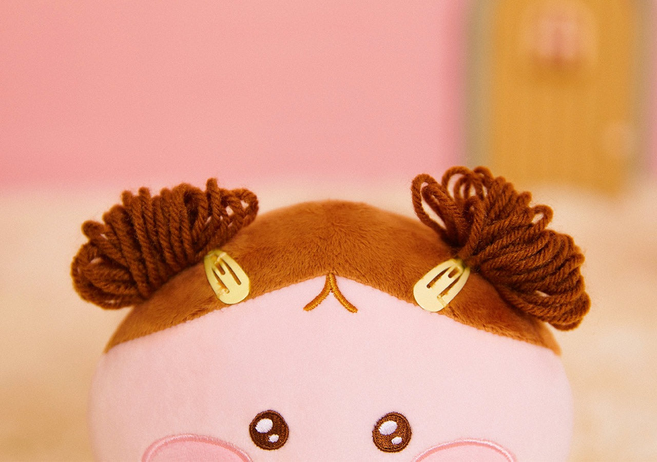 [KAKAO FRIENDS] Baby Dreaming Plush Doll Keychain (Ryan & Apeach)