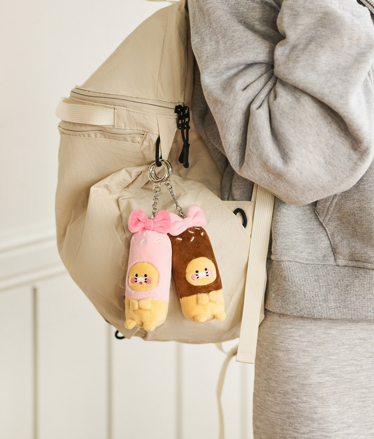[KAKAO FRIENDS]Pepero Day Couple Keyring Set (Chunsik & Apeach) + Bonus Pepero 2P