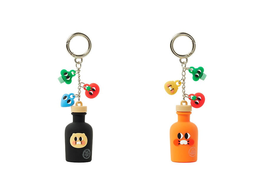 [KAKAO FRIENDS]I.A.I.A.I Friends Olive Oil Bottle Figure Keyring