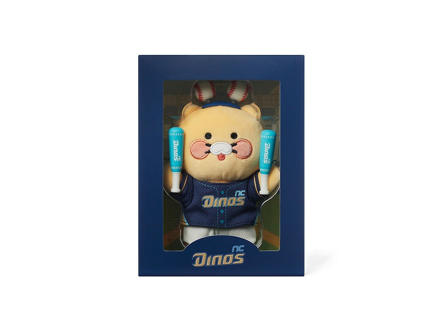 [KAKAO FRIENDS] KBO x Kakao Friends Chunshik Cheerleader Plush Keyring Collection