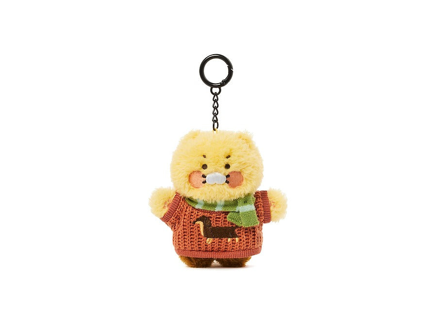 [KAKAO FRIENDS] Vintage Outfit Fleece Plush Keyring Set (5 types) Chunsik