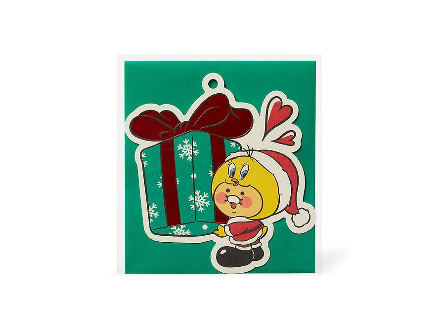 [KAKAO FRIENDS] Looney Tunes X Friends Christmas Ornament Card Baby Chunsik