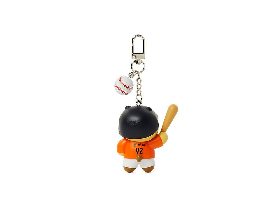 [KAKAO FRIENDS] KBO x Kakao Friends Chunshik Batter Figure Keyring Collection
