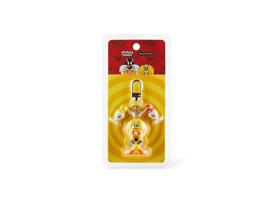 [KAKAO FRIENDS]Looney Tunes X Friends Tweety Figure Keyring
