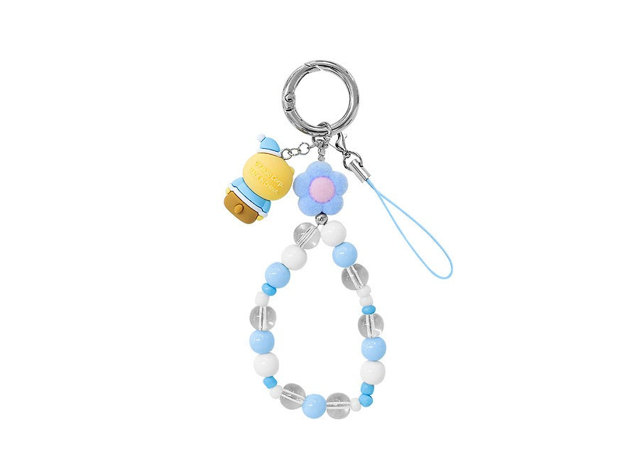 [KAKAO FRIENDS] Chunshik Winter Figure Beaded Phone Strap