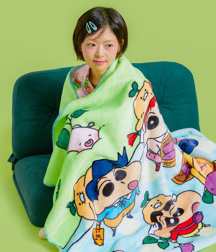 [KAKAO FRIENDS]Crayon Shin-chan x Kakao Friends Large Multi-Purpose Blanket