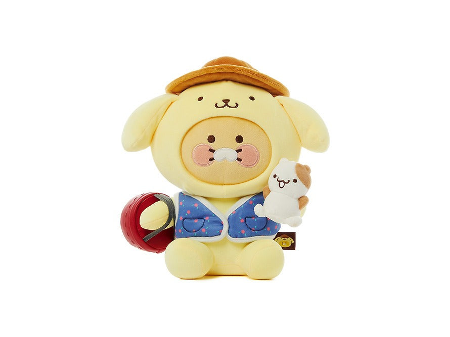 [KAKAO FRIENDS] Pompompurin x Kakao Friends Chunshik Medium Plush Doll