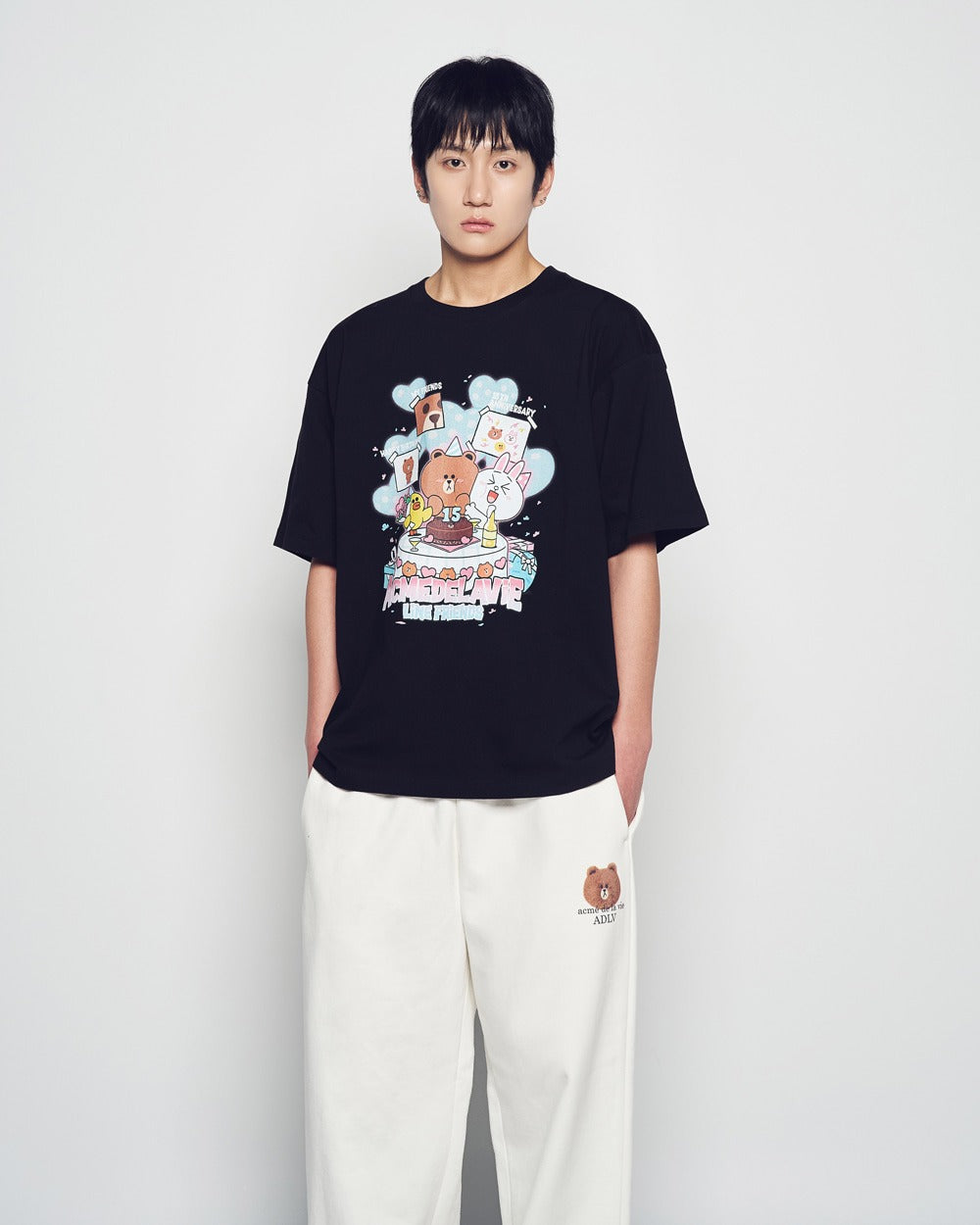 [LINE FRIEND]15TH PARTY LINE FRIENDS SHORT SLEEVE T-SHIRT