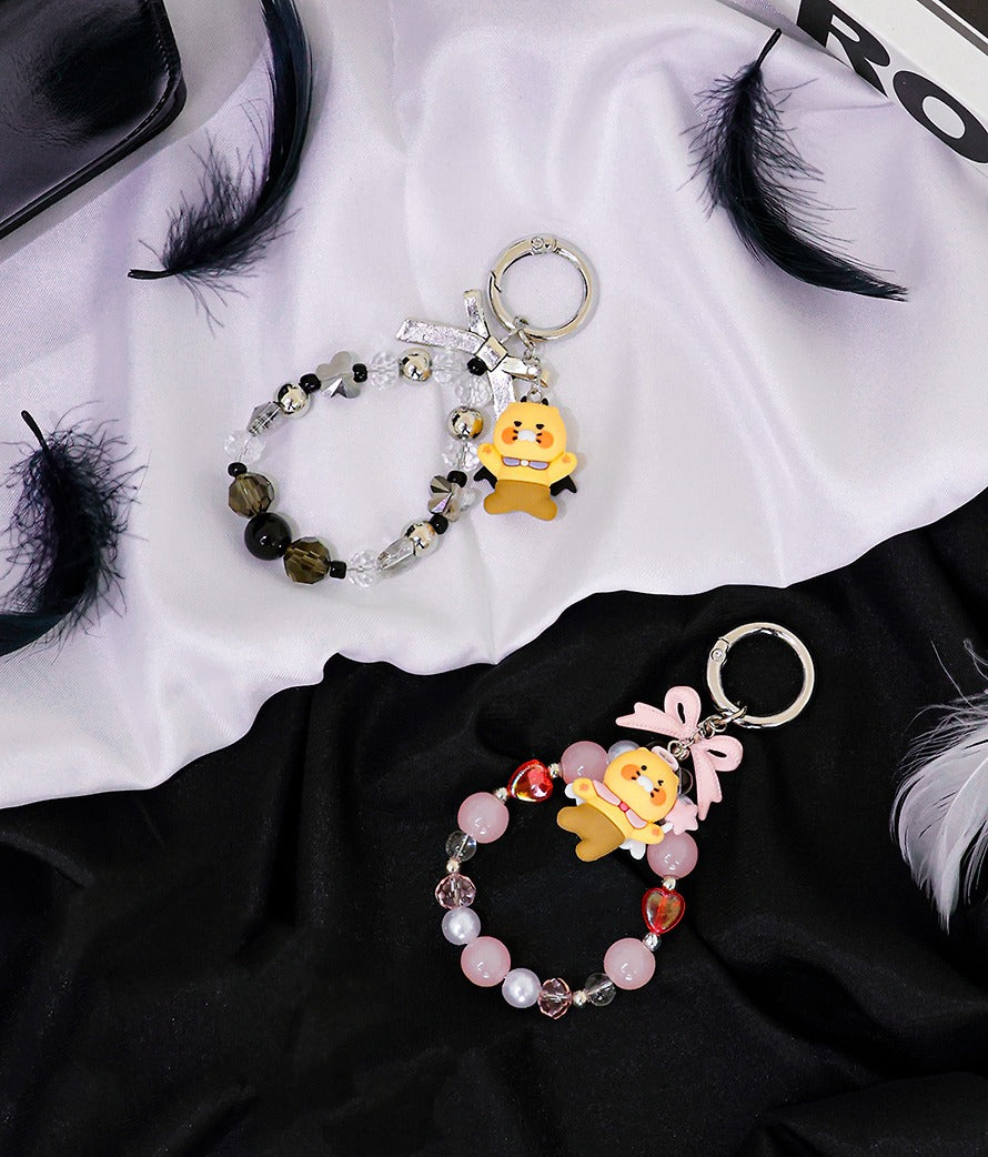 [KAKAO FRIENDS] Angel & Devil Bead Strap Chunsik