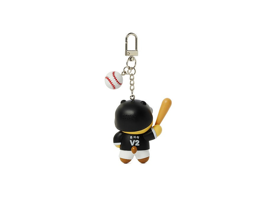 [KAKAO FRIENDS] KBO x Kakao Friends Chunshik Batter Figure Keyring Collection