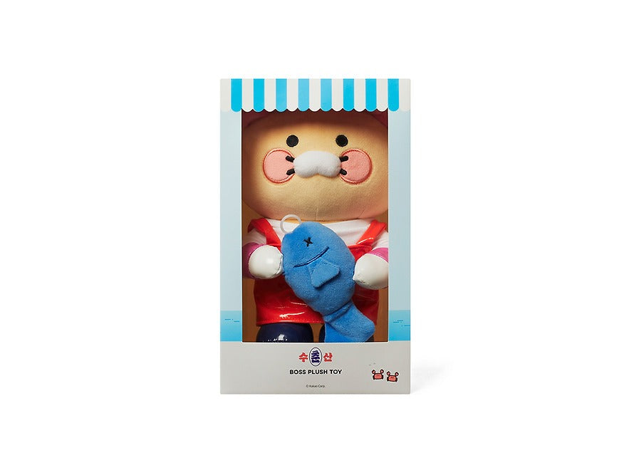 [KAKAO FRIENDS]Choonsik Seafood Shop Owner Plush Doll Medium Size Character Plush
