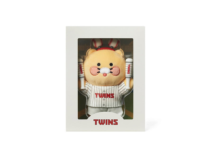 [KAKAO FRIENDS] KBO x Kakao Friends Chunshik Cheerleader Plush Keyring Collection