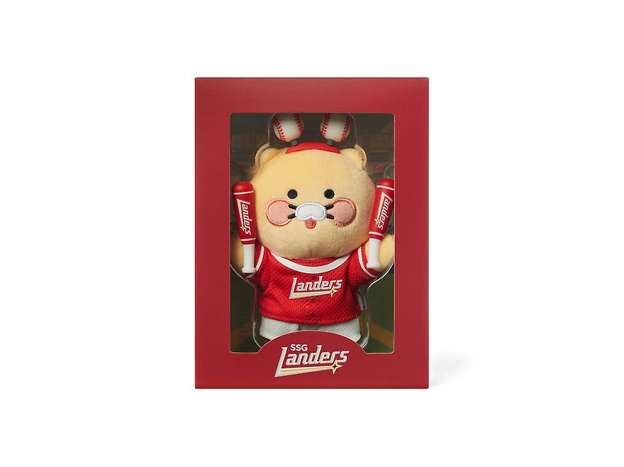 [KAKAO FRIENDS] KBO x Kakao Friends Chunshik Cheerleader Plush Keyring Collection