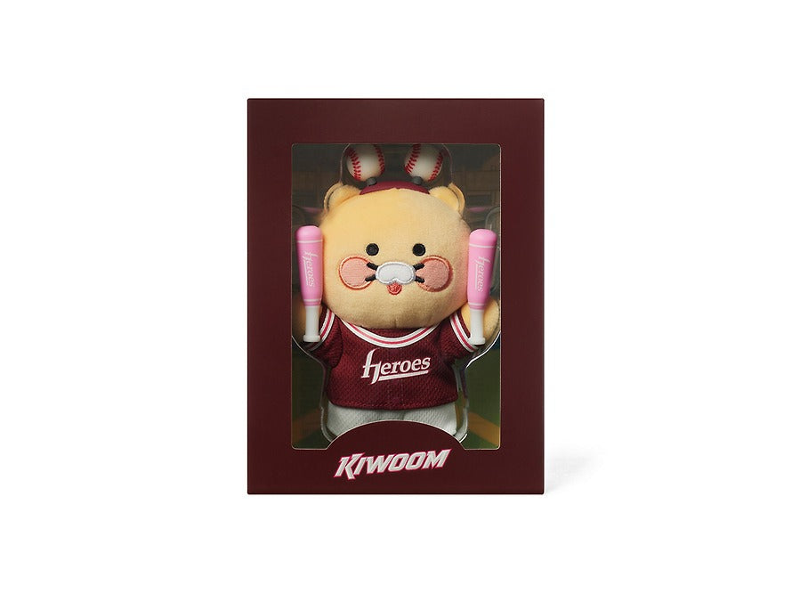 [KAKAO FRIENDS] KBO x Kakao Friends Chunshik Cheerleader Plush Keyring Collection