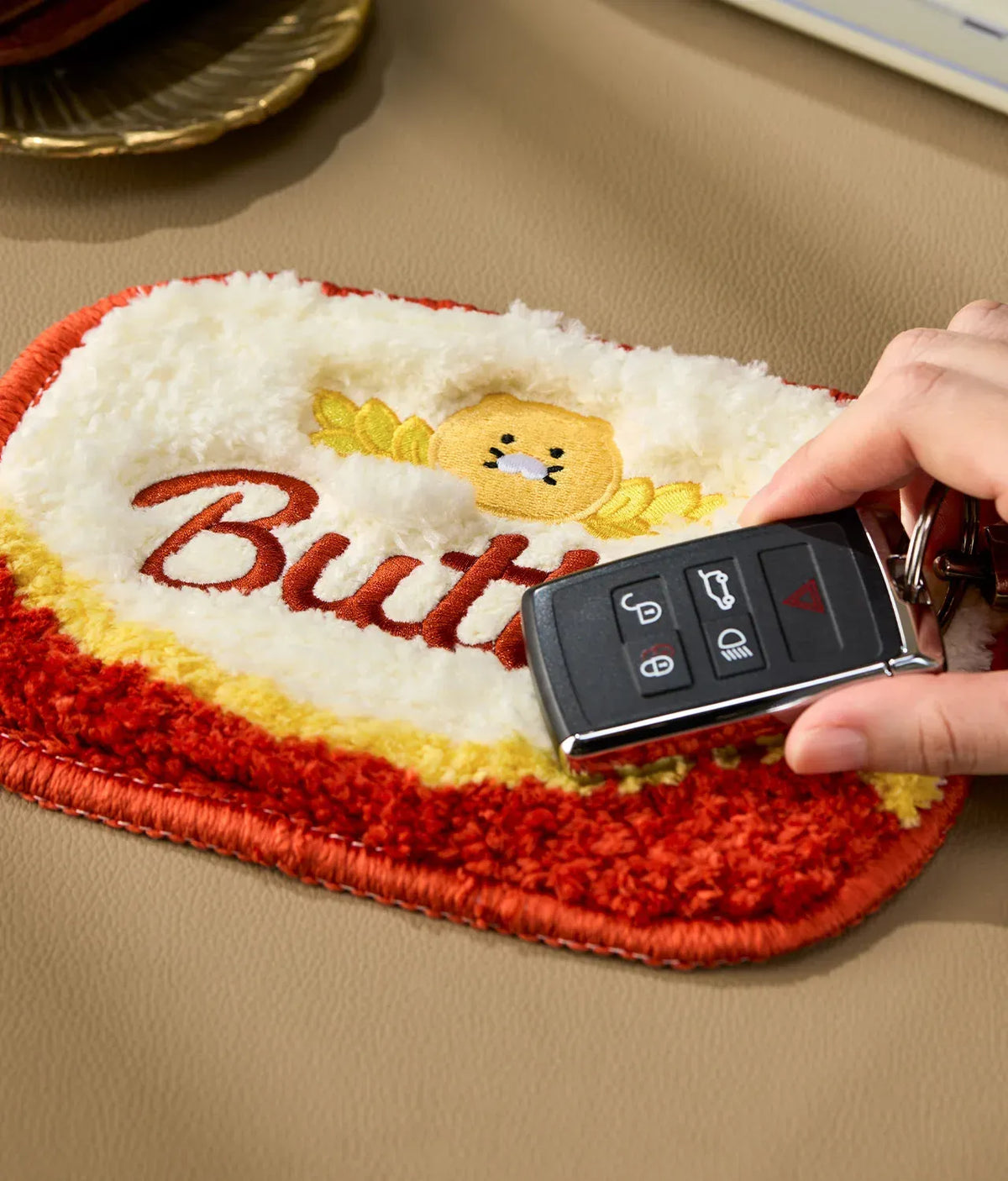 [KAKAO FRIENDS]Chunshik Grocery Market Butter Mini Rug