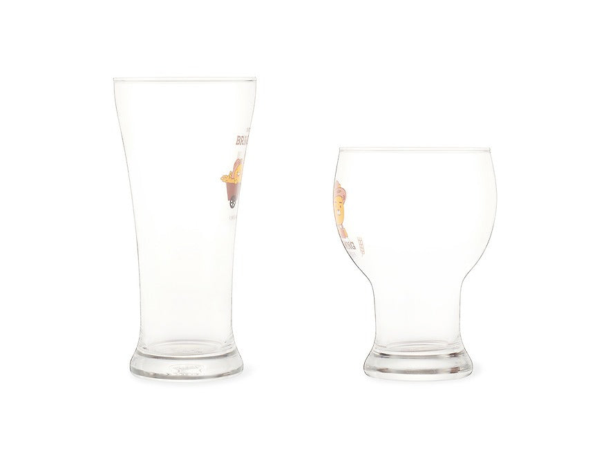 [KAKAO FRIENDS] Ryan & Chunsik Beer Glass Set for One (2P Set)