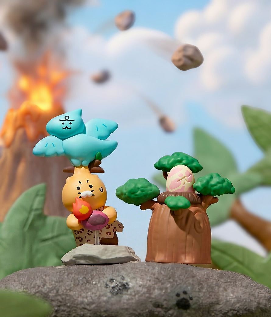 [KAKAO FRIENDS]Cave Age Figure Full Set Collection Pre Order Chunshik Ryan Apeach Jordy