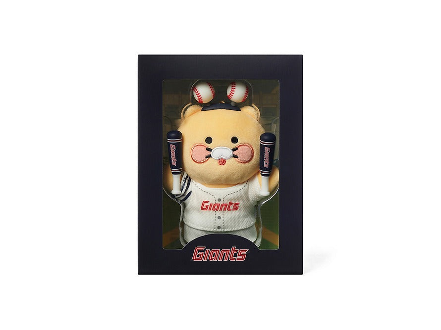 [KAKAO FRIENDS] KBO x Kakao Friends Chunshik Cheerleader Plush Keyring Collection