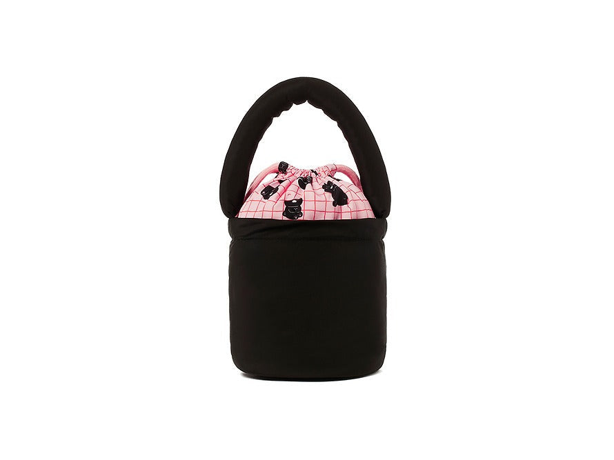 [KAKAO FRIENDS]Black Choonsik Padded Pouch Bag