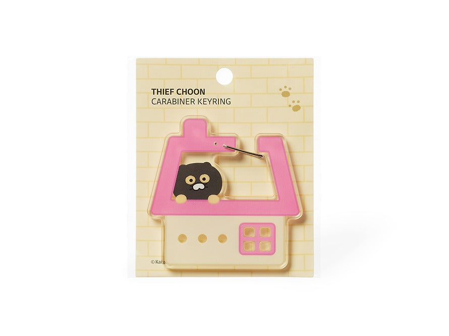 [KAKAO FRIENDS]Choonsik Doduk Series  Carabiner Acrylic Keyring