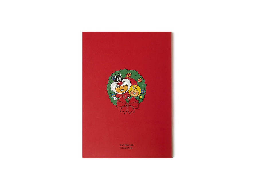 [KAKAO FRIENDS] Looney Tunes X Friends Holiday Memo Pad Friends Collection