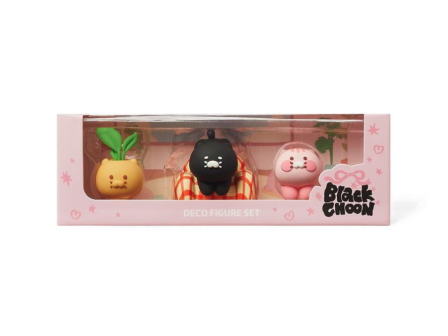 [KAKAO FRIENDS]Black Chunsik Desk Figure Set