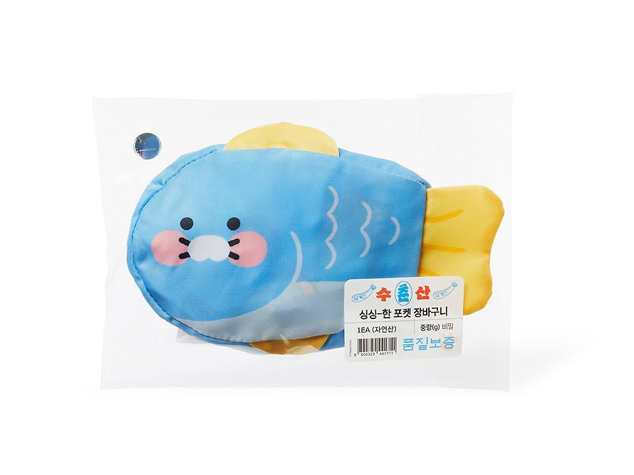 [KAKAO FRIENDS]Choonsik Foldable Shopping Bag Reusable Eco Tote Bag
