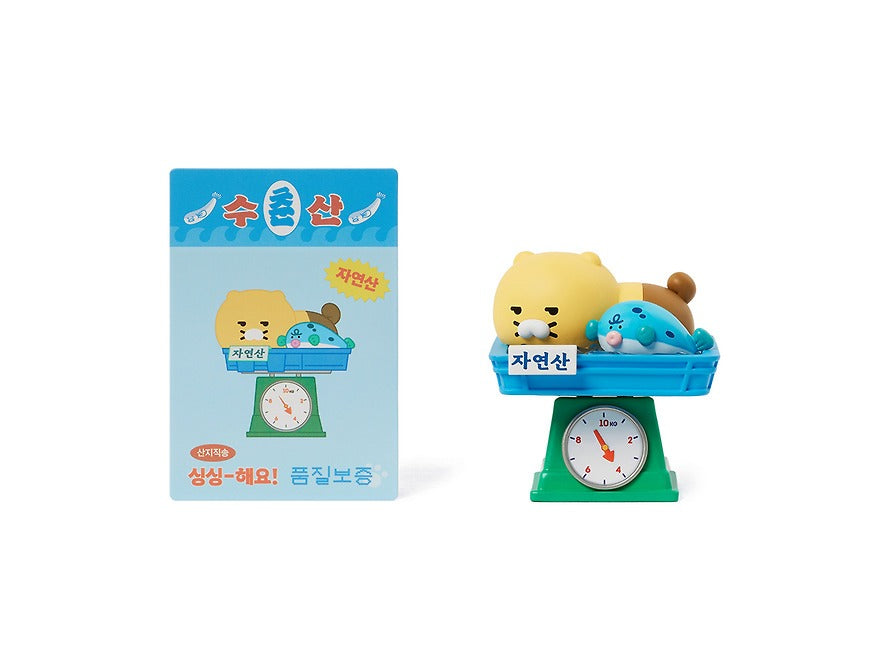 [KAKAO FRIENDS]Choonsik Seafood Market Figure Blind Box Collection Set.