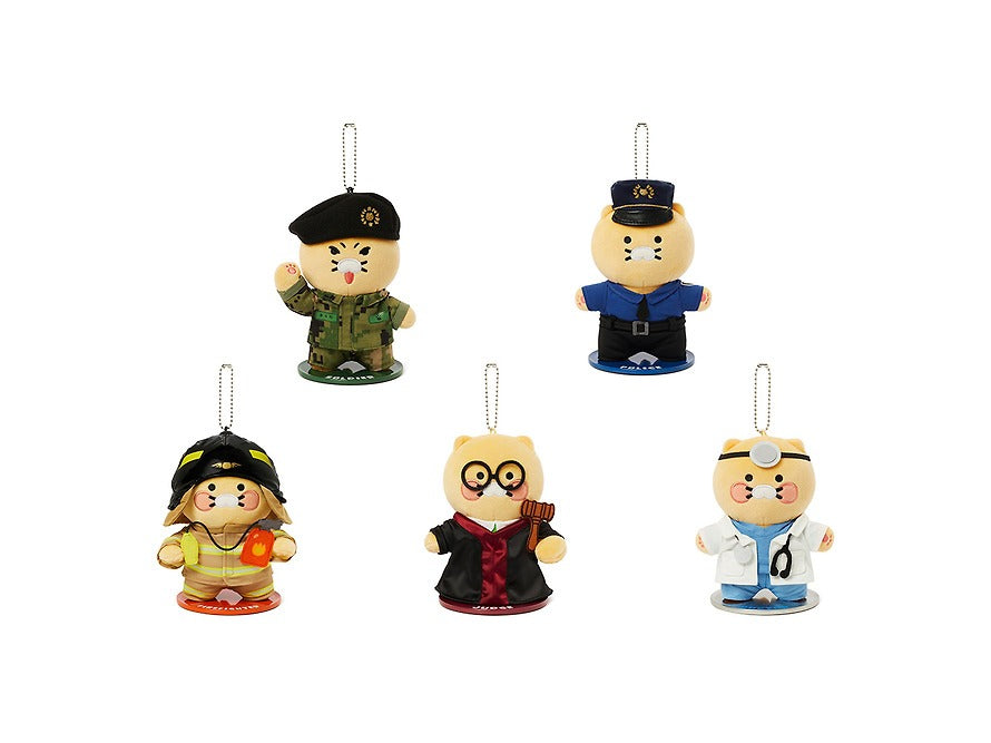 [KAKAO FRIENDS]Pro Choonsik Career Series Standing Keyring Plush (5 Types)