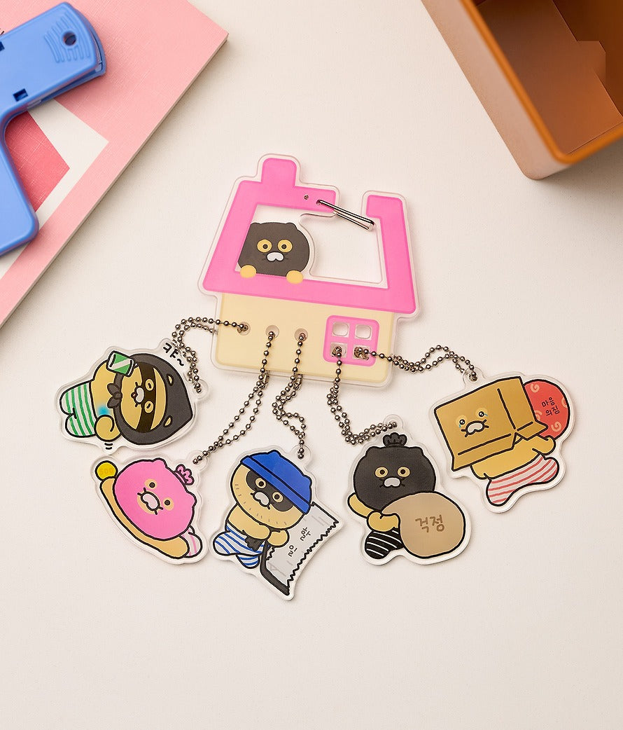 [KAKAO FRIENDS]Choonsik Doduk Series Random Acrylic Keyring (1 Random out of 5)