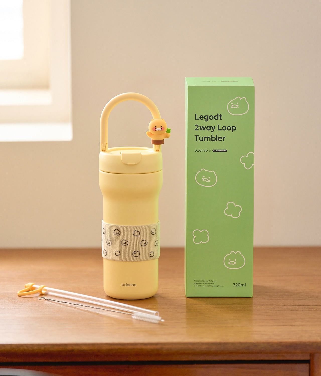 [KAKAO FRIENDS] Odense x Kakao Friends Choonsik 2 Way Loop Tumbler 720ml