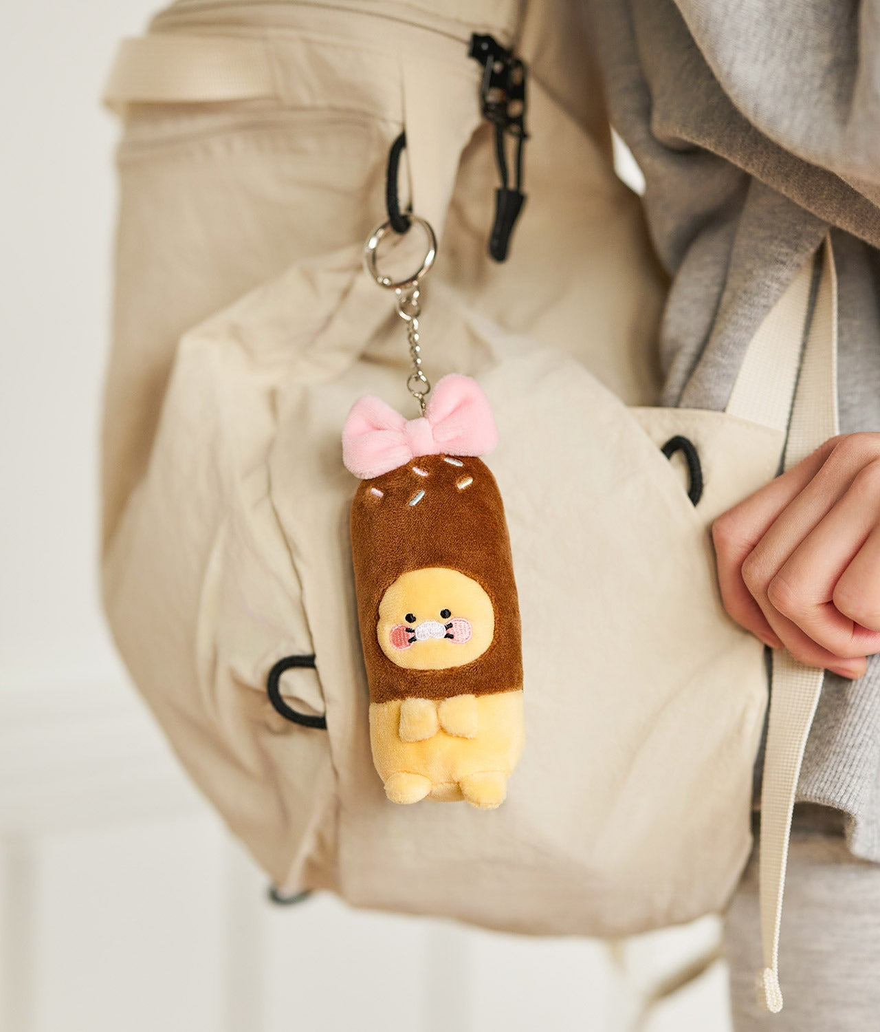 [KAKAO FRIENDS]Pepero Day Couple Keyring Set (Chunsik & Apeach) + Bonus Pepero 2P