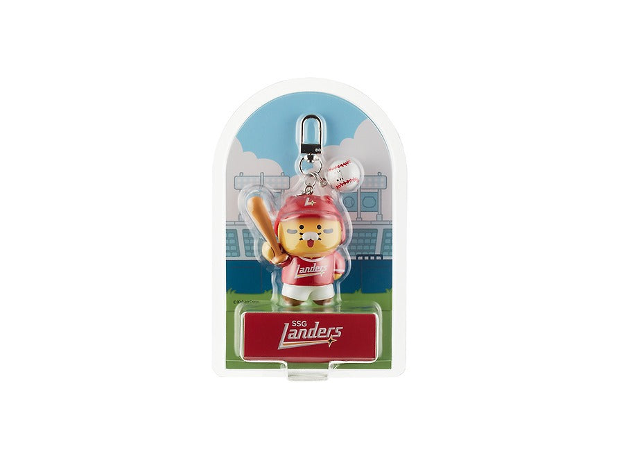 [KAKAO FRIENDS] KBO x Kakao Friends Chunshik Batter Figure Keyring Collection