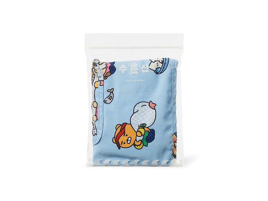 [KAKAO FRIENDS]Choonsik Seafood Market Kitchen Apron Character Cooking Apron