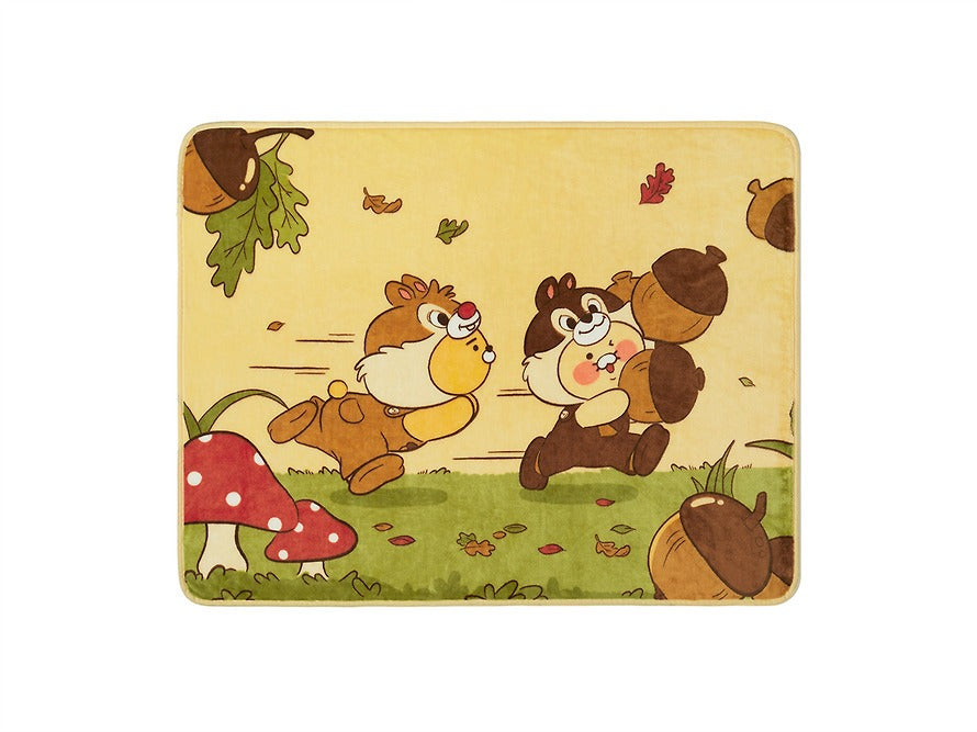 [KAKAO FRIENDS]Disney Chip 'n Dale X Kakao Friends Ryan & Chunshik Knee Blanket