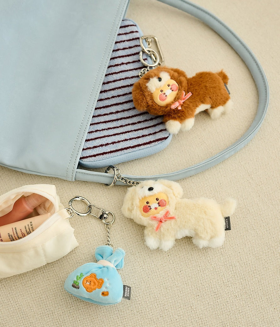 [KAKAO FRIENDS]Chunsik Dachshund Plush Keyring
