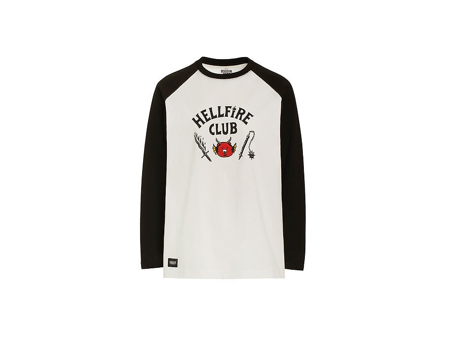 [KAKAO FRIENDS]XStranger Things Hellfire Club Raglan T-Shirt