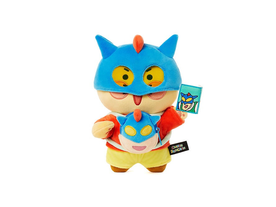 [KAKAO FRIENDS]Crayon Shin-chan x Kakao Friends Chunshik Action Kamen Plush Doll