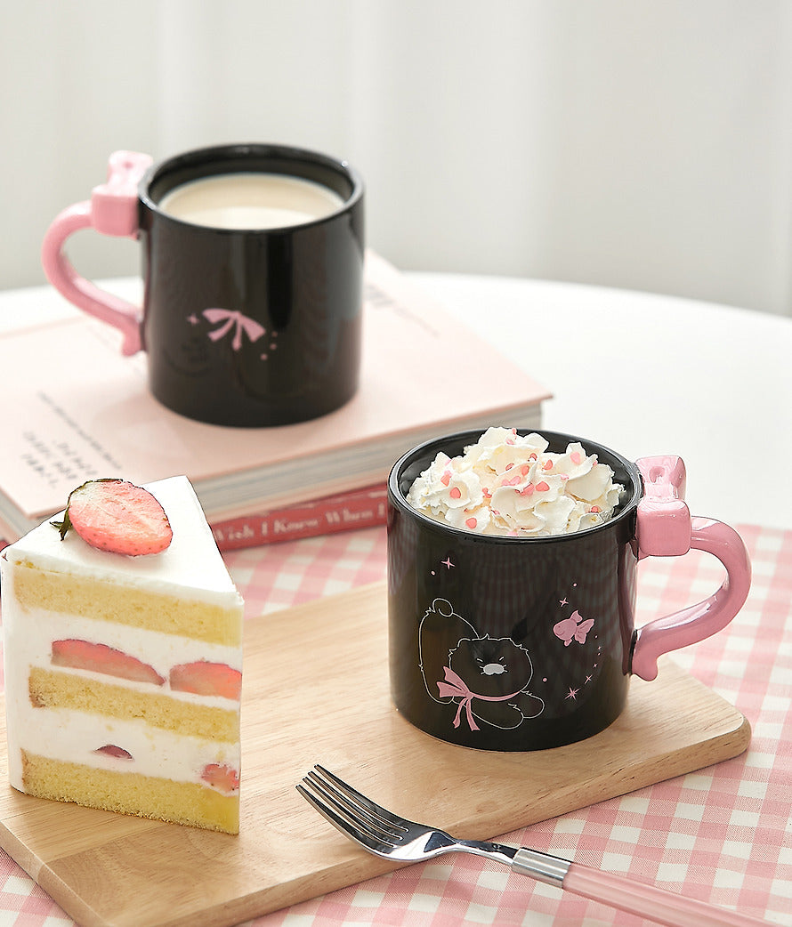 [KAKAO FRIENDS] Black Ribbon Mug